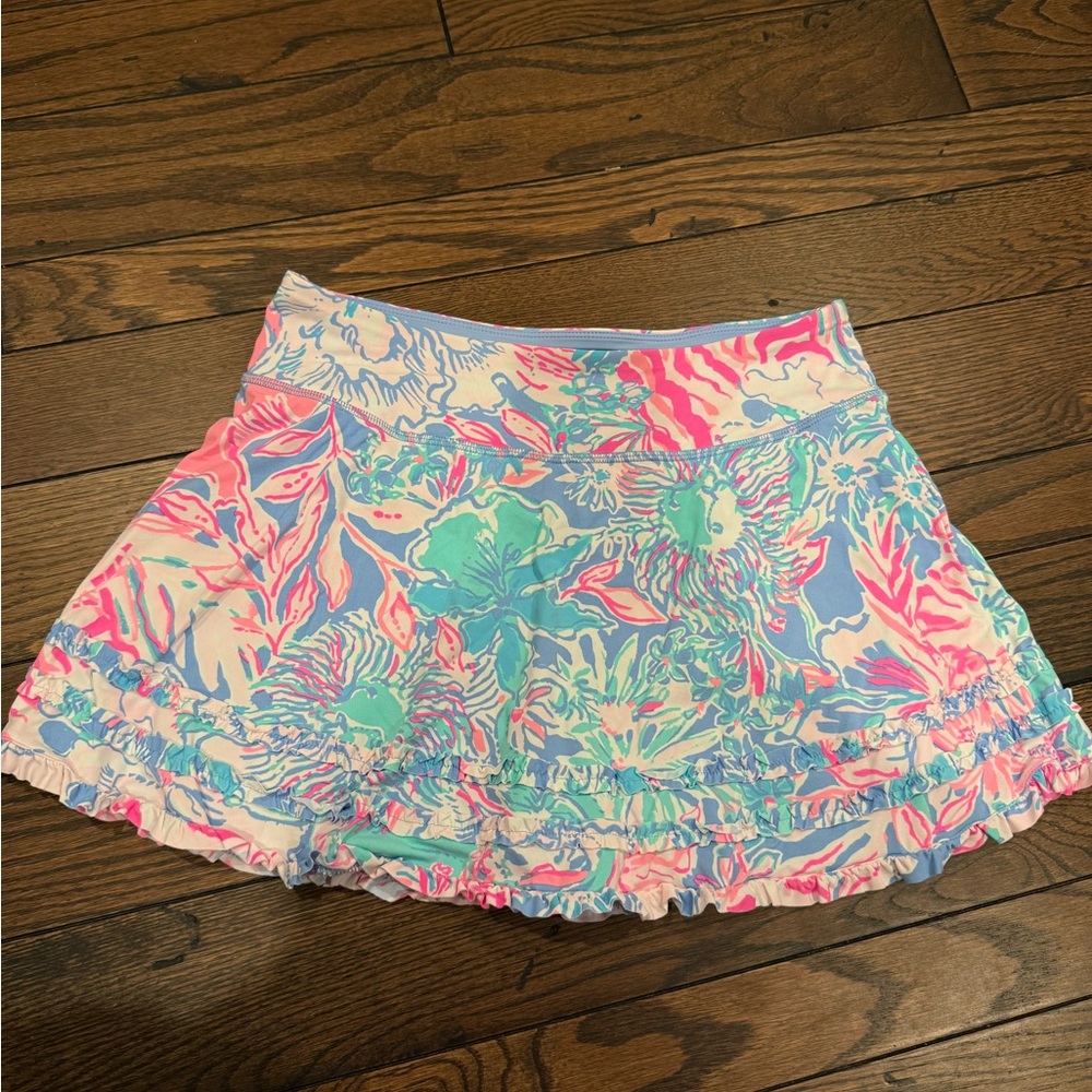 Colorful Ruffled Skirt